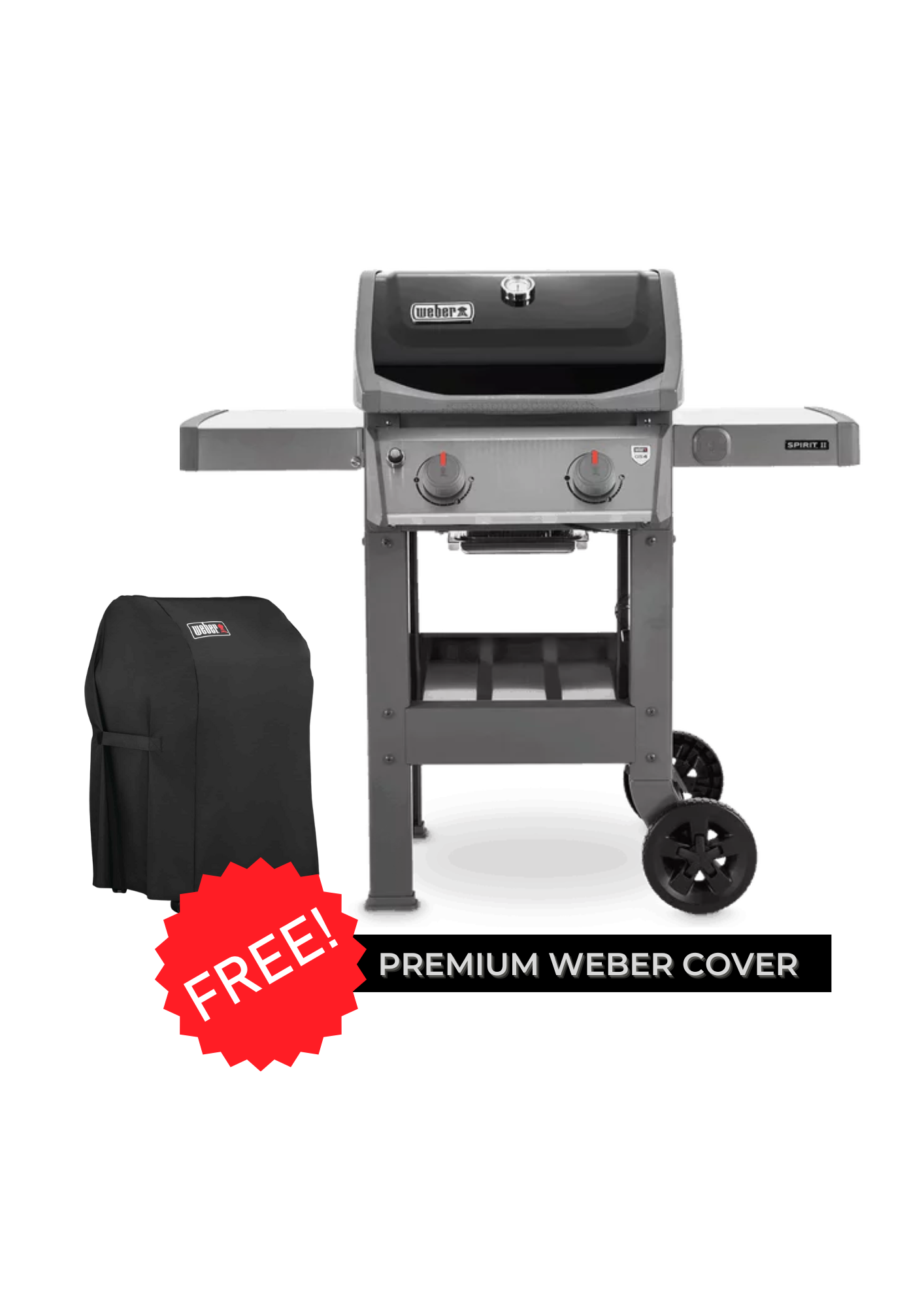 Weber Spirit II E-210 Gas Barbecue - BBQ - The Outdoor Scene