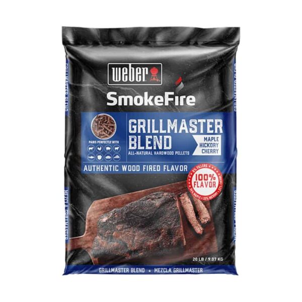 Grill Academy Blend All-Natural Hardwood Pellets For Weber SmokeFire