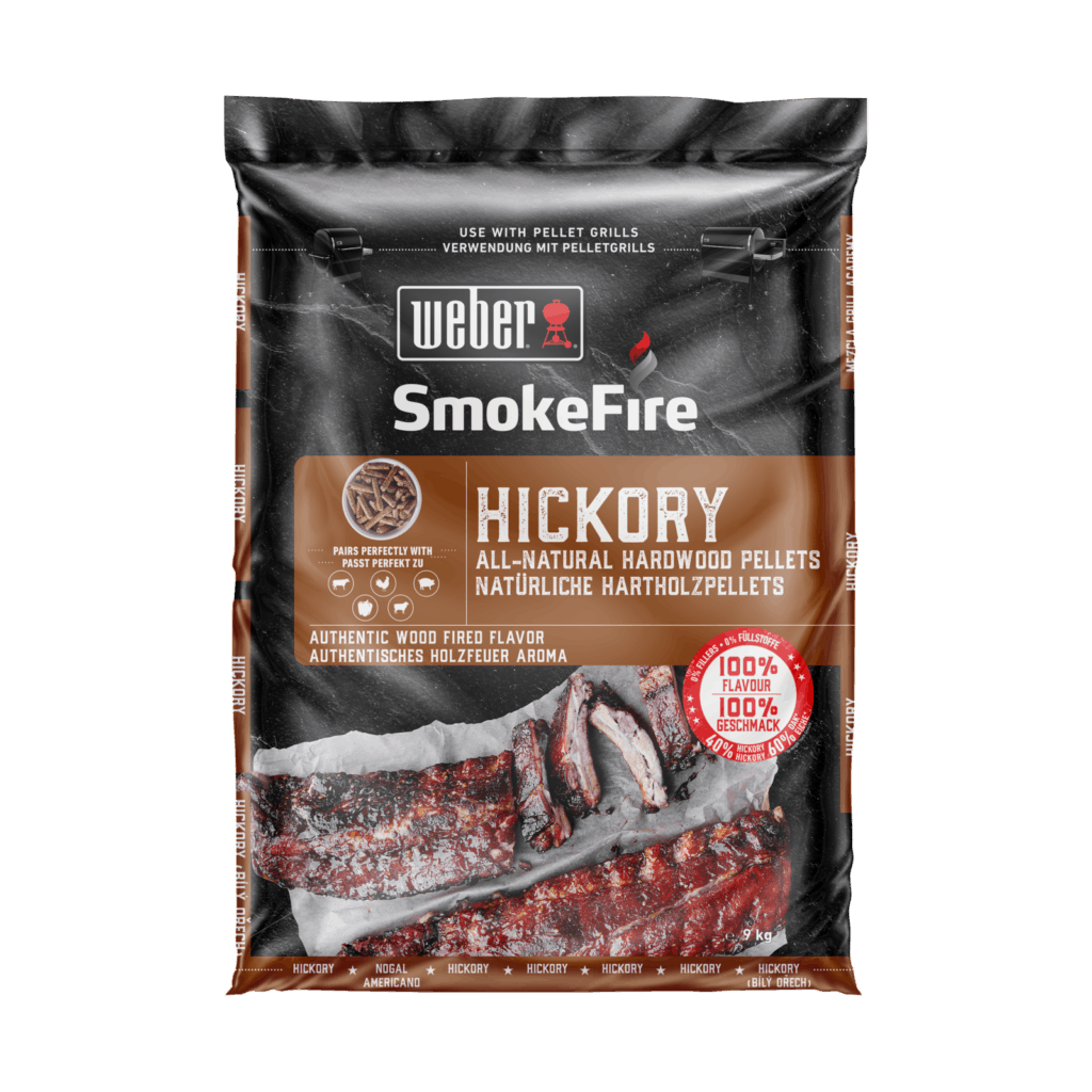 Hickory Wood Pellets For Weber SmokeFire For Sale Dublin Ireland