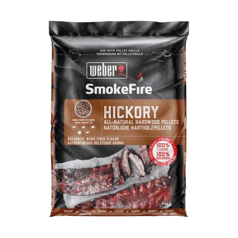 Hickory Wood Pellets For Weber SmokeFire For Sale Dublin Ireland