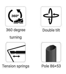 Alexander Garden Parasol Features - Garden Parasols For Sale Dublin