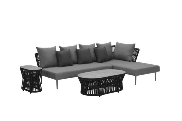 Tara Garden Corner Sofa Set Right