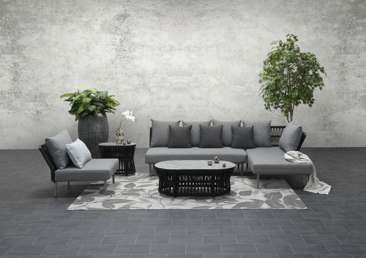 Tara Garden Corner Sofa Set Right