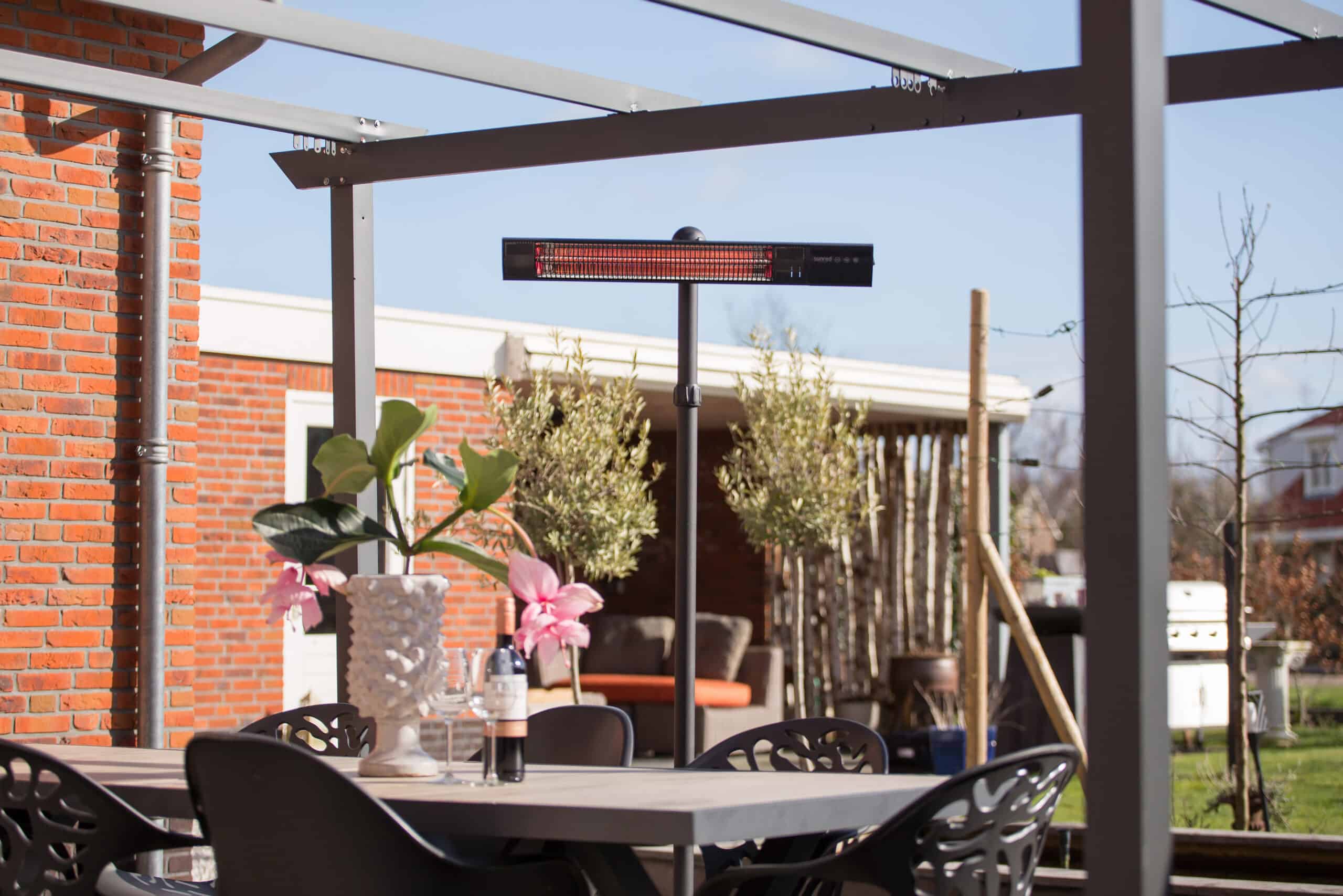 Electric Patio Heater Royal Diamond Standing 2500 - Electric Patio Heaters For Sale Dublin