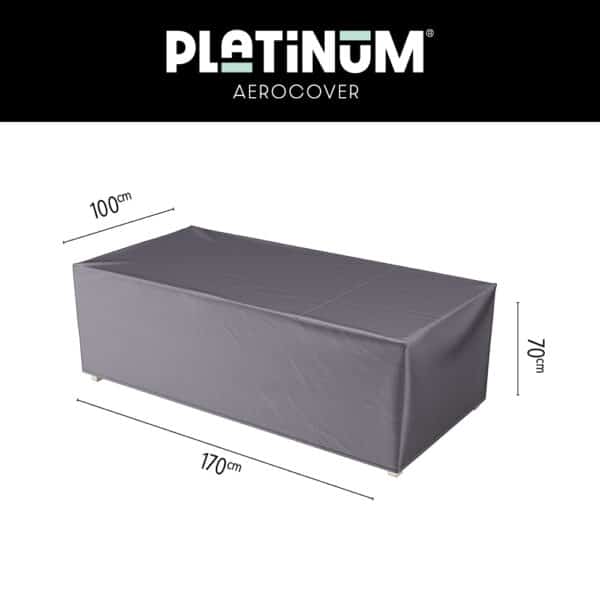 Platinum AeroCover Lounge Bench Cover 170x100xH70