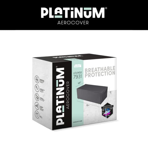 Platinum AeroCover Lounge Bench Cover 170x100xH70