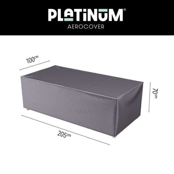 Platinum AeroCover Lounge Bench Cover 205x100xH70