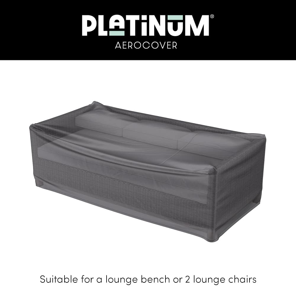 Platinum AeroCover Lounge Bench Cover 205x100xH70