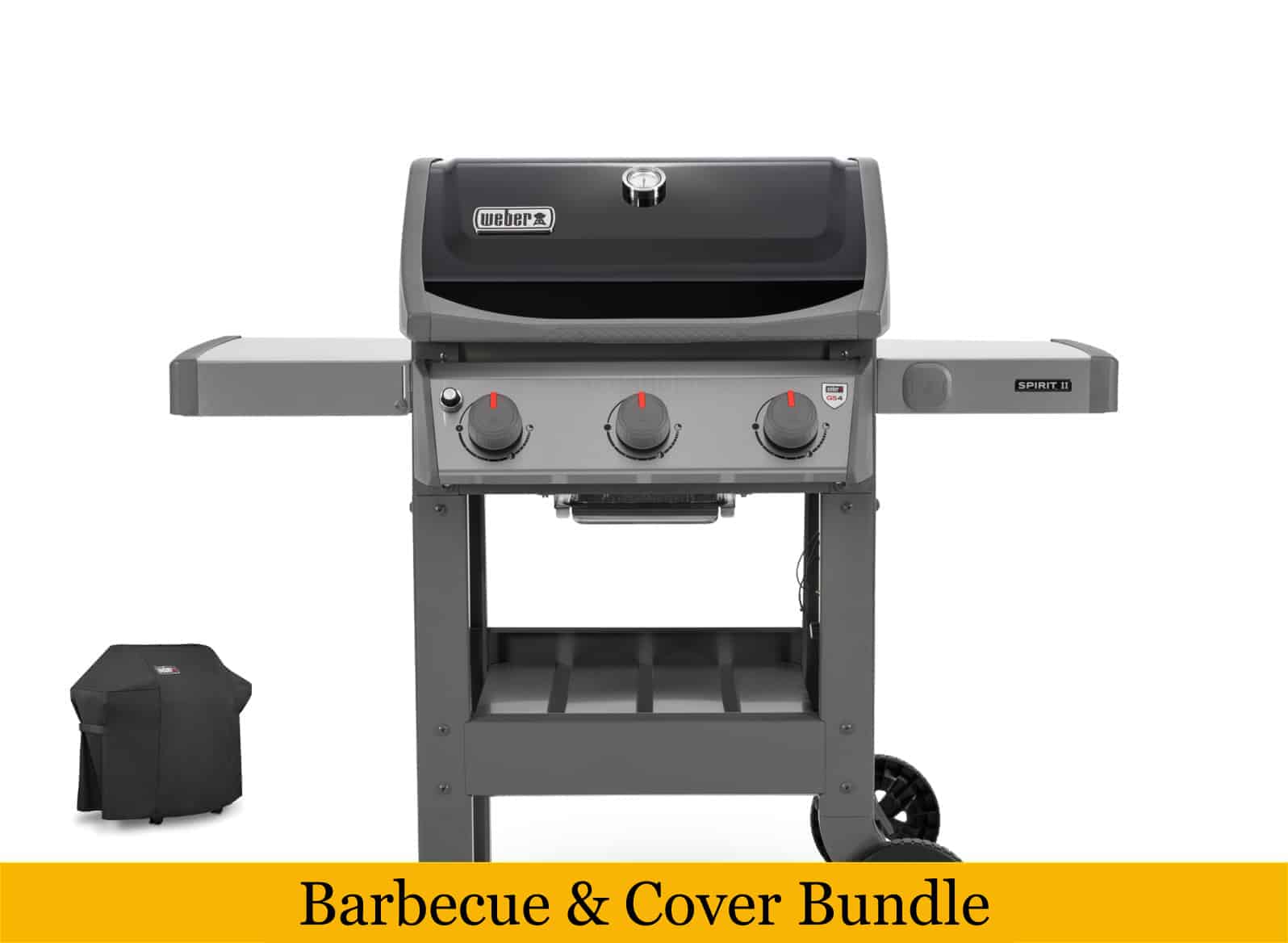 Weber Spirit II E-310 Gas Barbecue with BBQ Cover Bundle - Weber Gas barbecues For Sale Dublin