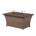 Carina Rectangular Outdoor Fire Pit Table