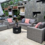 Patros Outdoor Furniture Set with 2 Seater Sofa