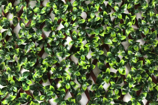 WonderWal Artificial Hedge Screening Gardenia Leaf