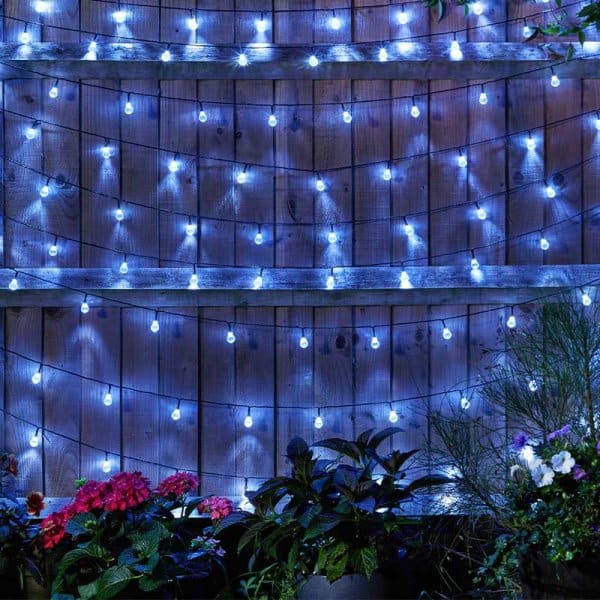 Ultra Solar String Lights, 100 Orbs