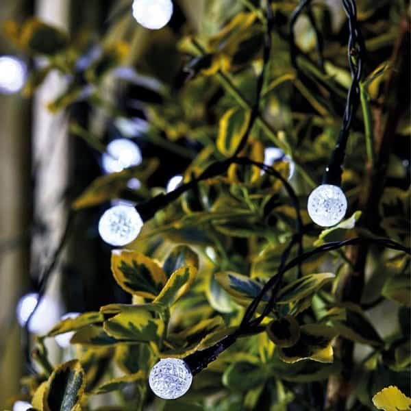 Ultra Solar String Lights, 50 Orbs