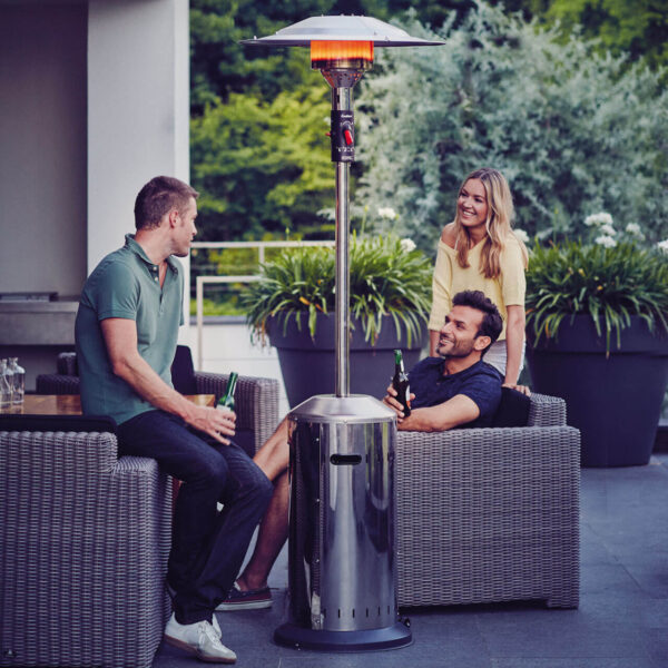 Elegance Gas Patio Heater + Free Cover