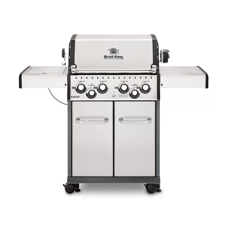 Broil King Baron S 490 IR Gas BBQ for sale in Ireland. Fast delivery and premium services all from The Outdoor Scene