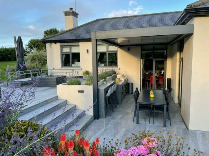 Louvered Patio Roof Installation In Dublin - Patio Roofs Dublin Ireland