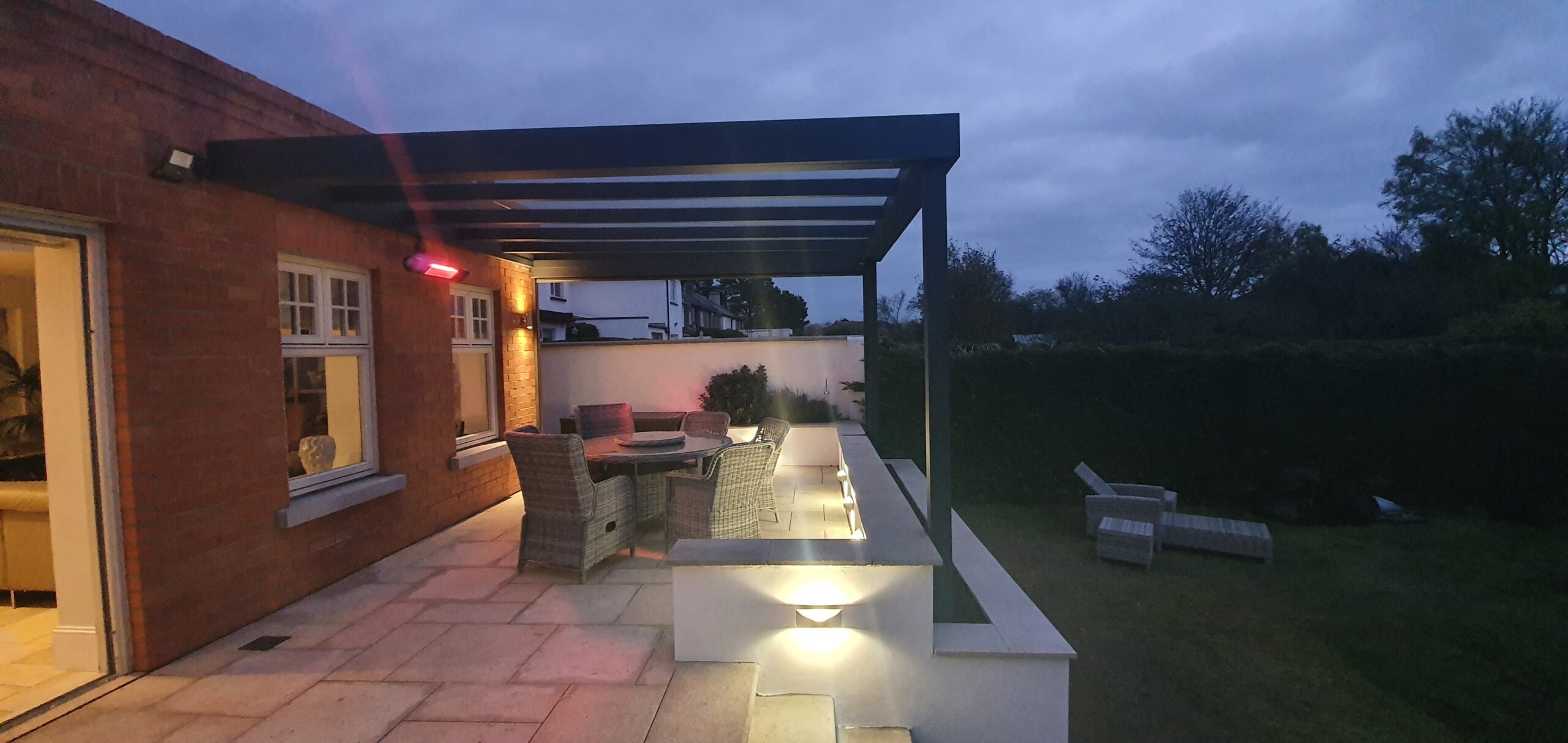 Flat Roof Veranda Installation - The Outdoor Scene Verandas Dublin