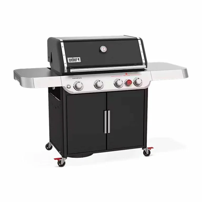 Weber Genesis E-425s Gas Barbecue - Left Side