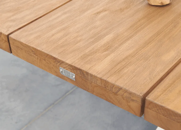 Los marcos teak dining table 280cm, premium teak wood table.