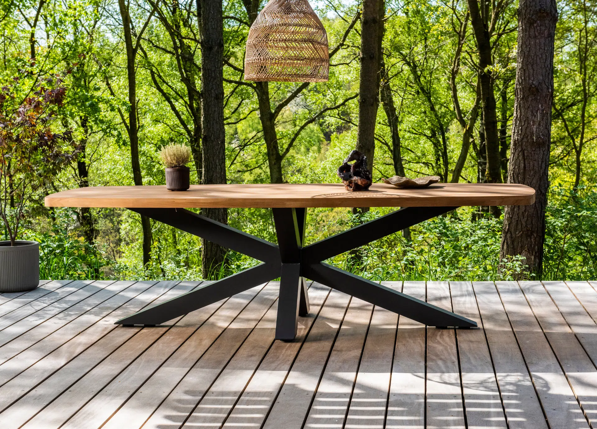 Los Marcos Teak Wood Dining Table