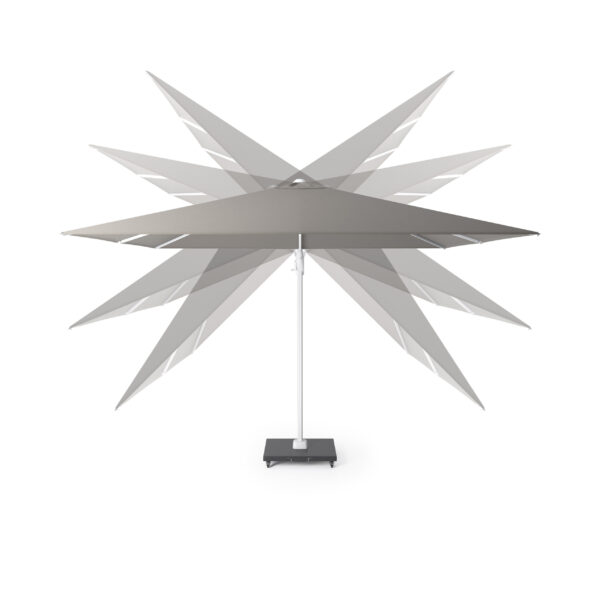 Platinum Challenger T2 Glow 3x3m Taupe Parasol