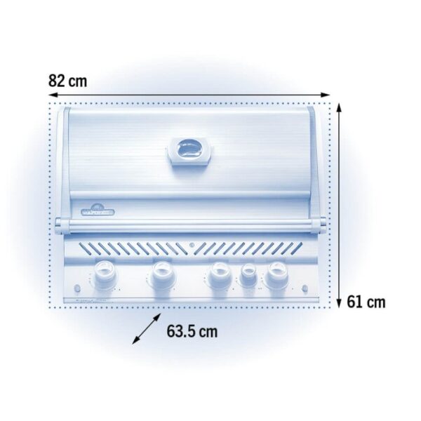 Napoleon Prestige Pro 500 RB Built-In Barbecue