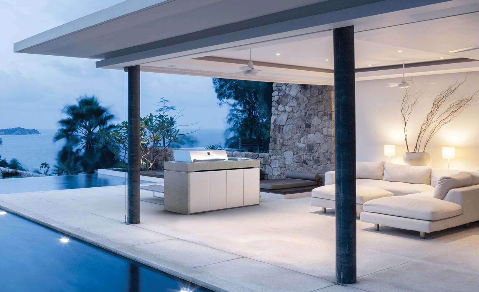 Harmony Signature 6 Burner Outdoor Kitchen - Outdoor Kitchens Installation Dublin Ireland