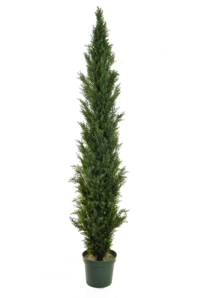 Topiary Cedar Mini Pine Artificial Tree Plant - Artificial Topiary Plants For Sale Dublin