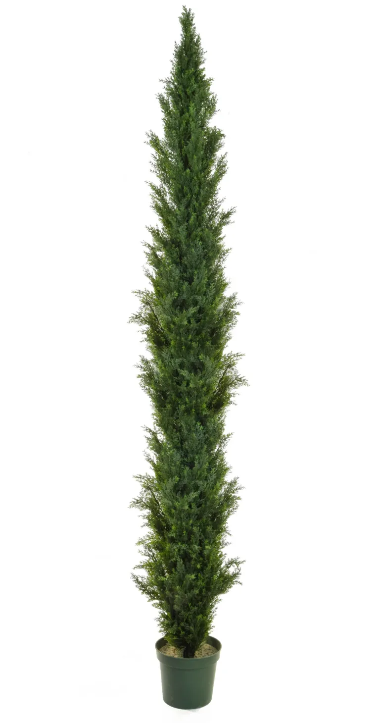 Topiary Cedar Mini Pine Artificial Tree Plant 300cm - Fake Plants For Sale Dublin