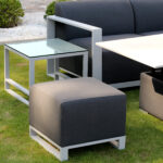 Del Mar Outdoor Footstool