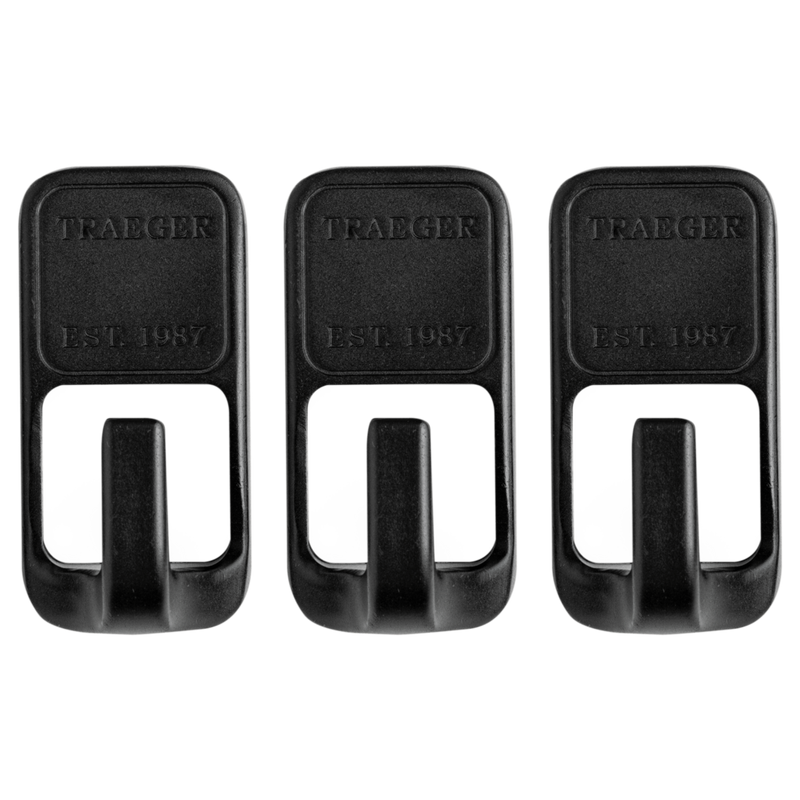 Traeger Grill Hopper Magnetic Tool Hooks – 3 Piece