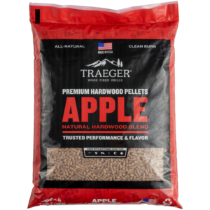 Traeger Apple BBQ Wood Pellets 9KG - BBQ Accessories For Sale Dublin