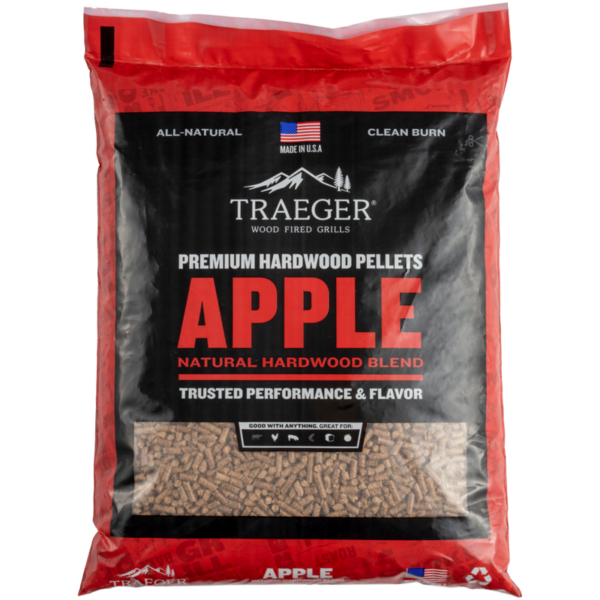 Traeger Apple BBQ Wood Pellets 9KG