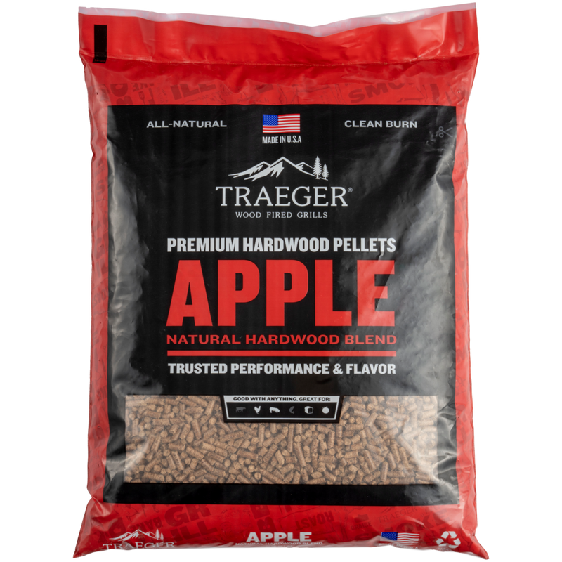 Traeger Apple BBQ Wood Pellets 9KG