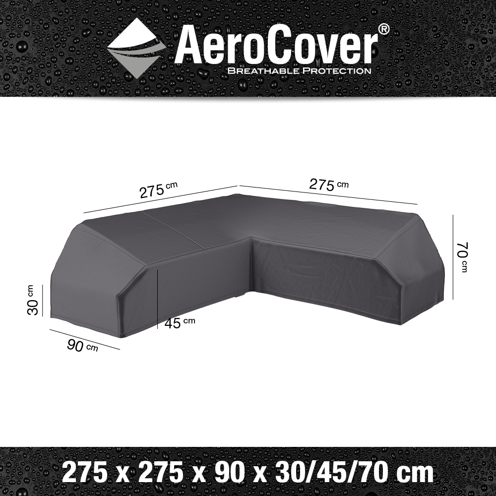 AeroCover Lounge L-Shape 275x275x90x30cm