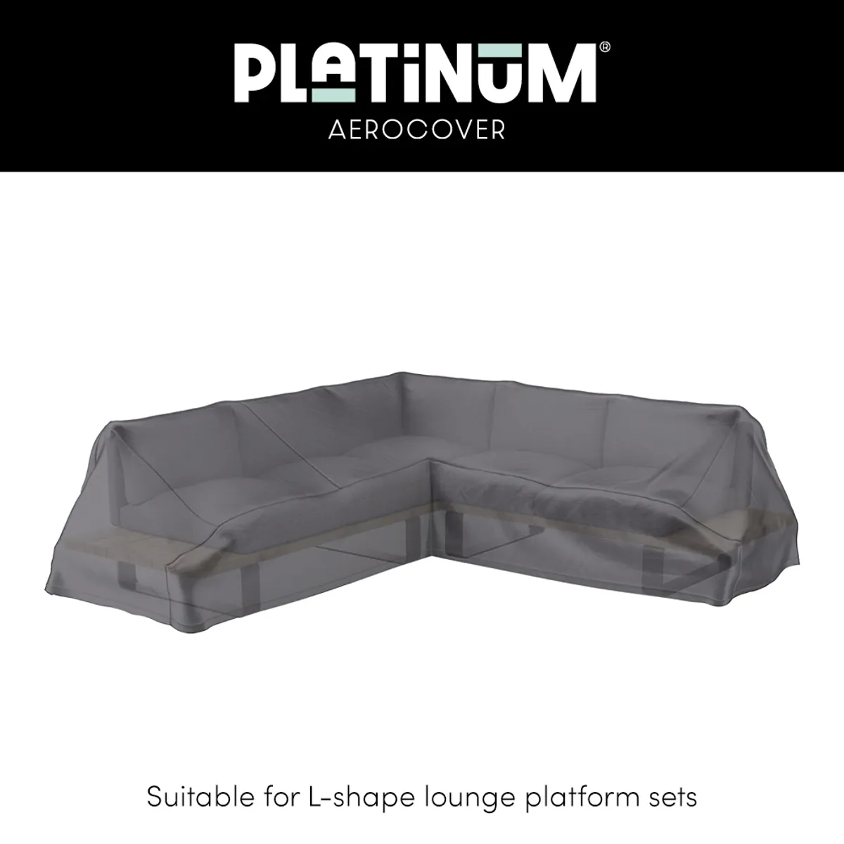 Platinum Lounge L-Shape Cover 275x275x90x30cm
