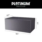 Platinum AeroCover Table Cover 160x100xH70cm