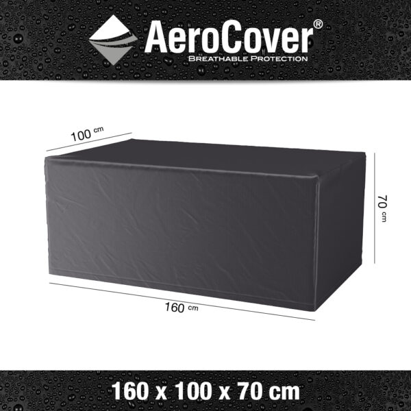 AeroCover Rectangular Table 160x100xH70cm