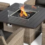 Carina Square Outdoor Fire Pit Table