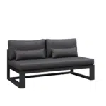 Fermo Aluminum Two Seater Outdoor Sofa