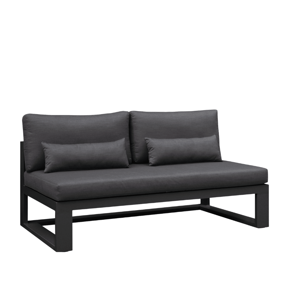 Fermo Aluminum Two Seater Outdoor Sofa