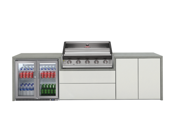 Harmony Signature 5 Burner Outdoor Kitchen With Double Fridge