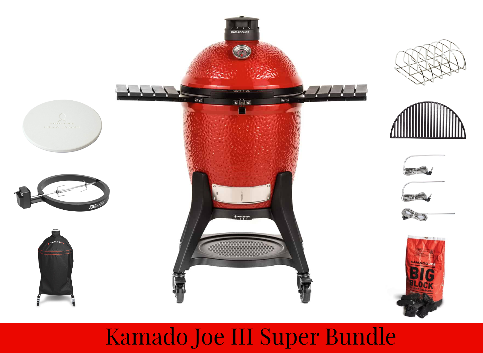 Kamado Joe Classic III BBQ Super Bundle - Kamado Joe BBQ For Sale Dublin Ireland
