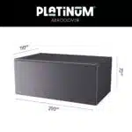Platinum AeroCover Table Cover 200x110cm