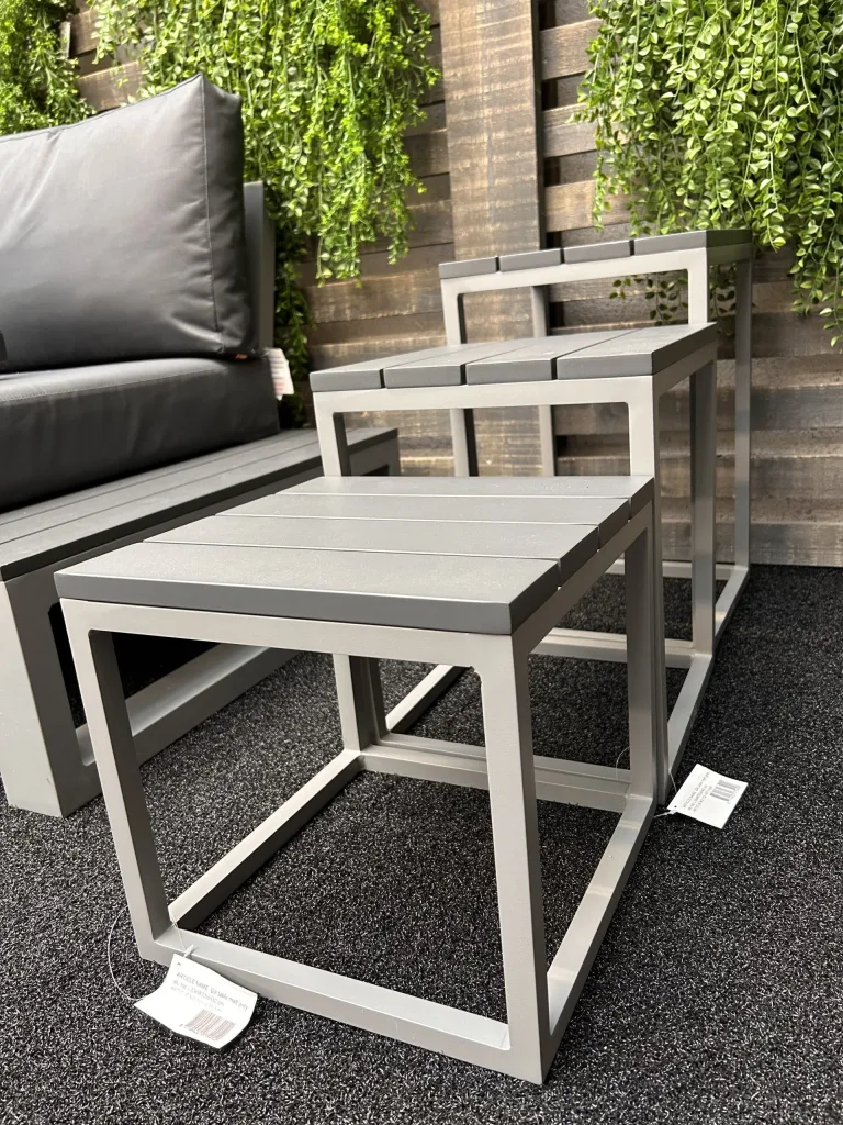 Gili Side Coffee Table Grey - Outdoor Furniture For Sale Dublin