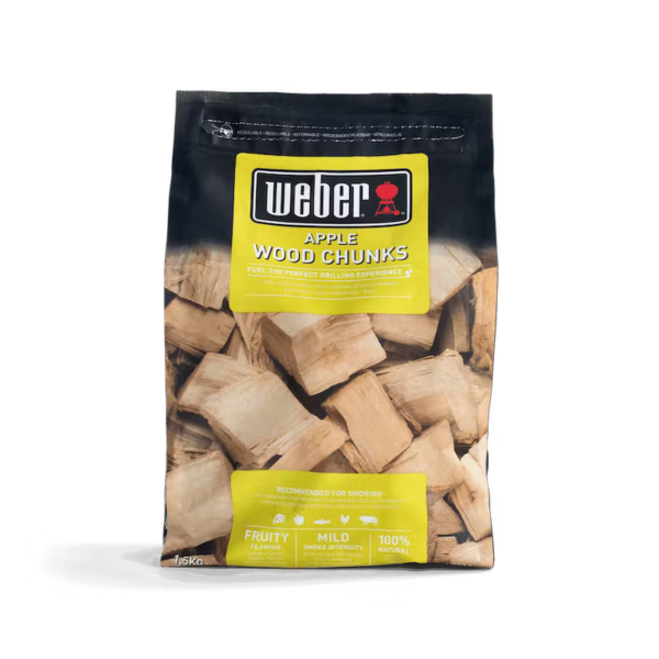 Weber Apple Wood Chunks 1.5kg