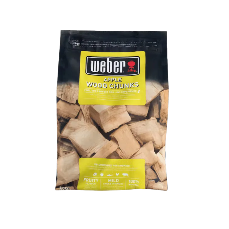Weber Apple Wood Chunks 1.5kg - Barbecue Accessories For Sale Dublin