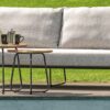 The main picture of the 4 Seasons Outdoor Balade Two Seater Lounge Sofa Set placed outdoor