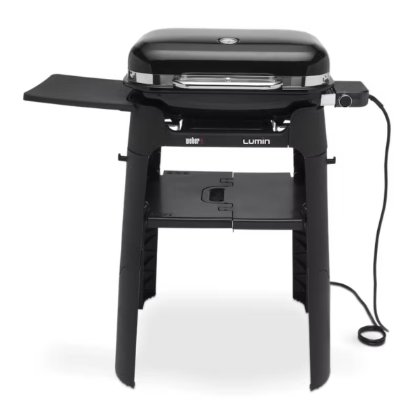 Weber Lumin Black With Stand Electric Barbecue